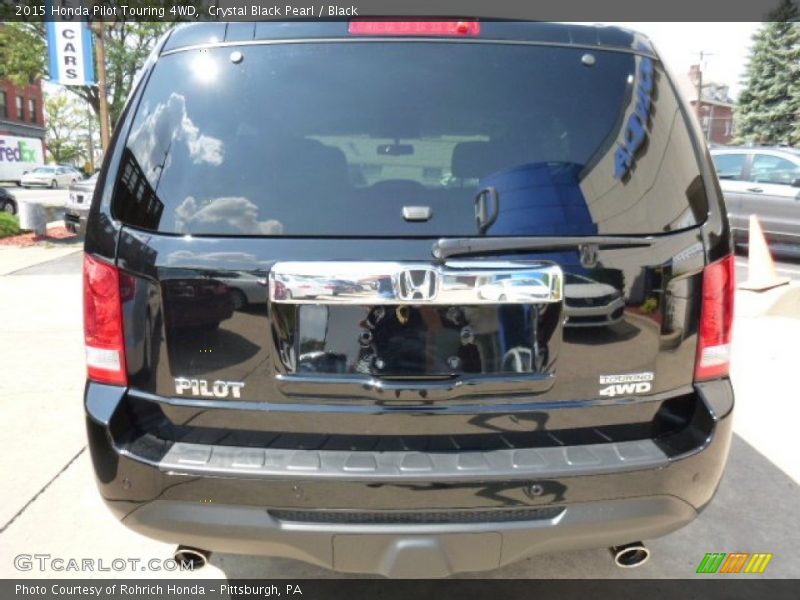 Crystal Black Pearl / Black 2015 Honda Pilot Touring 4WD