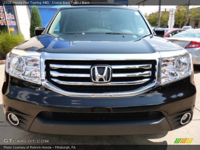 Crystal Black Pearl / Black 2015 Honda Pilot Touring 4WD