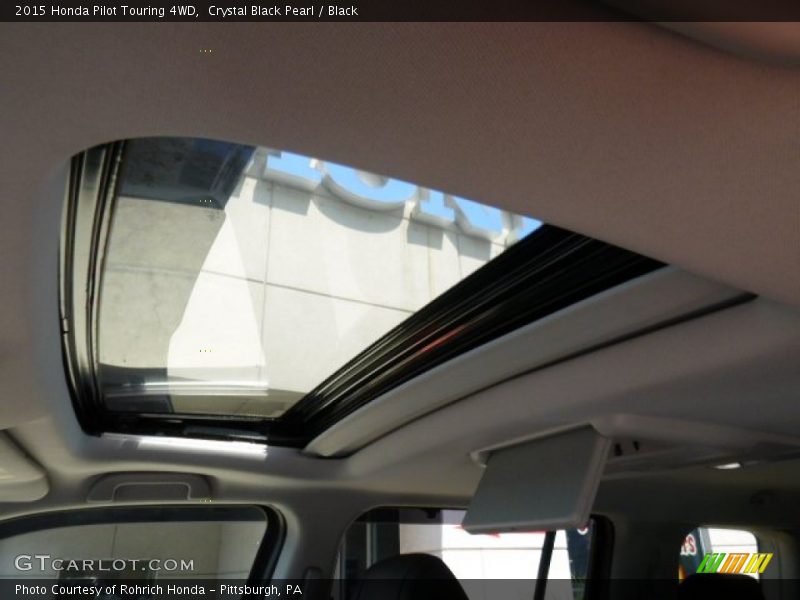 Crystal Black Pearl / Black 2015 Honda Pilot Touring 4WD