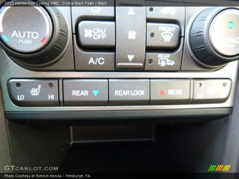 Crystal Black Pearl / Black 2015 Honda Pilot Touring 4WD