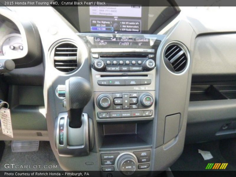 Crystal Black Pearl / Black 2015 Honda Pilot Touring 4WD