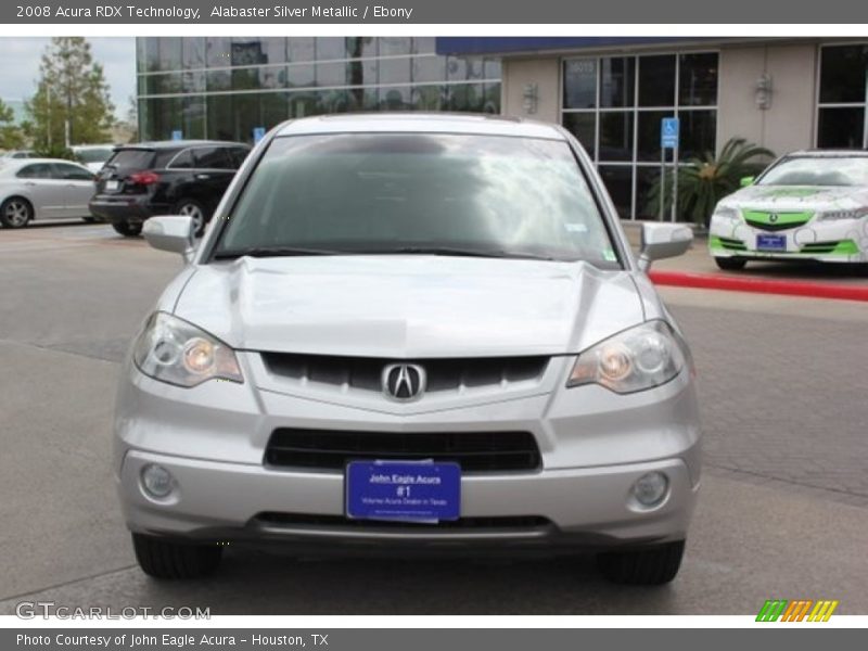 Alabaster Silver Metallic / Ebony 2008 Acura RDX Technology