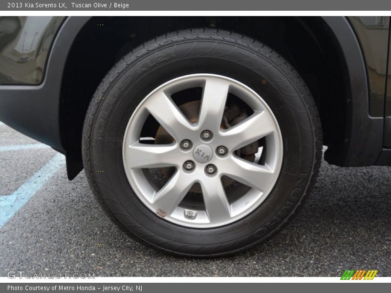 Tuscan Olive / Beige 2013 Kia Sorento LX