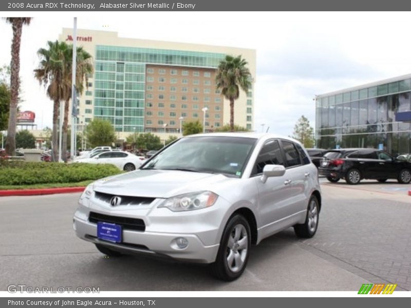 Alabaster Silver Metallic / Ebony 2008 Acura RDX Technology