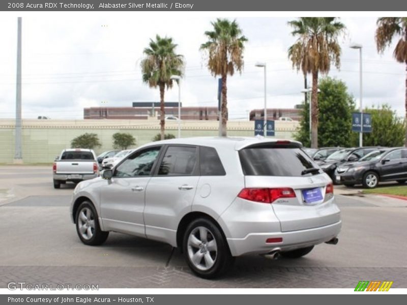 Alabaster Silver Metallic / Ebony 2008 Acura RDX Technology