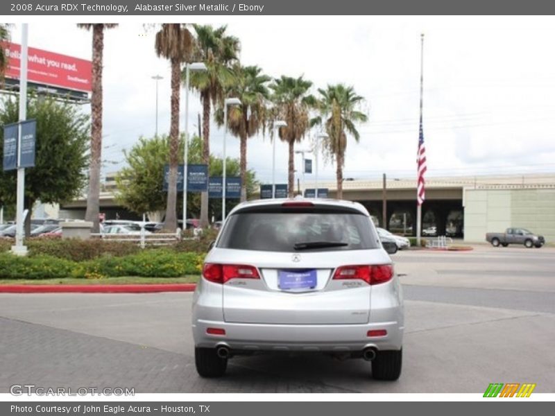 Alabaster Silver Metallic / Ebony 2008 Acura RDX Technology