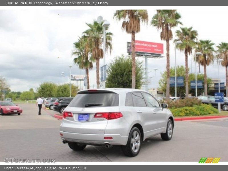 Alabaster Silver Metallic / Ebony 2008 Acura RDX Technology