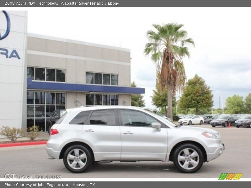 Alabaster Silver Metallic / Ebony 2008 Acura RDX Technology