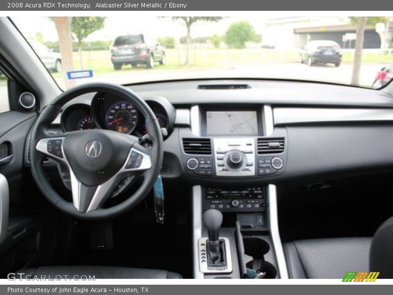 Alabaster Silver Metallic / Ebony 2008 Acura RDX Technology