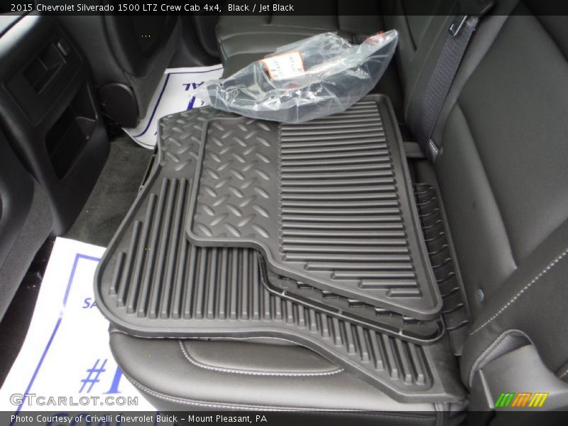 Black / Jet Black 2015 Chevrolet Silverado 1500 LTZ Crew Cab 4x4