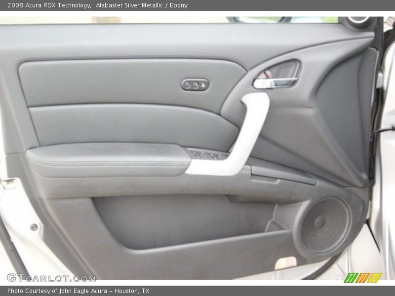 Alabaster Silver Metallic / Ebony 2008 Acura RDX Technology