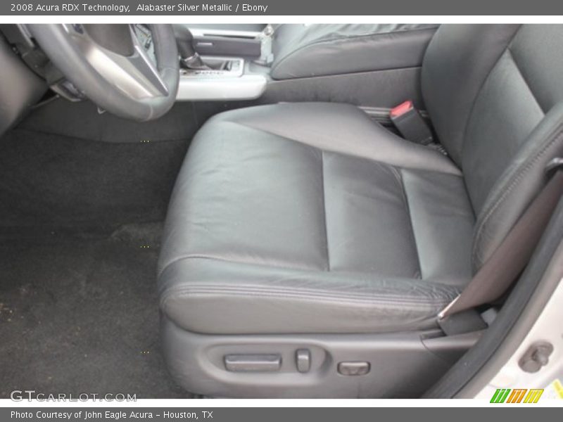 Alabaster Silver Metallic / Ebony 2008 Acura RDX Technology