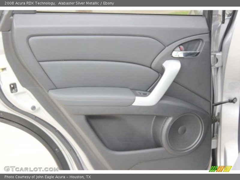 Alabaster Silver Metallic / Ebony 2008 Acura RDX Technology