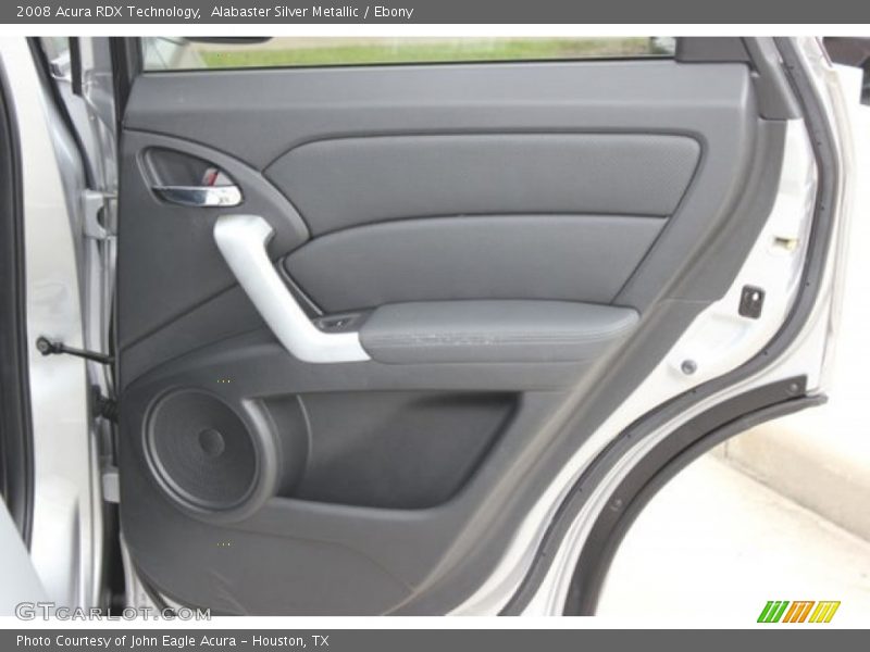 Alabaster Silver Metallic / Ebony 2008 Acura RDX Technology