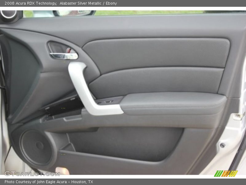 Alabaster Silver Metallic / Ebony 2008 Acura RDX Technology