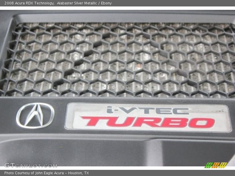 Alabaster Silver Metallic / Ebony 2008 Acura RDX Technology