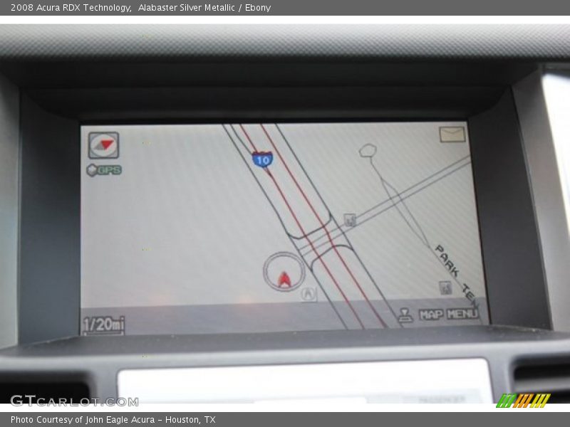 Alabaster Silver Metallic / Ebony 2008 Acura RDX Technology
