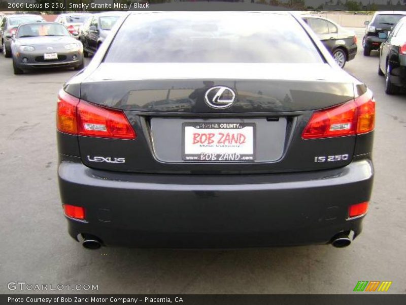 Smoky Granite Mica / Black 2006 Lexus IS 250