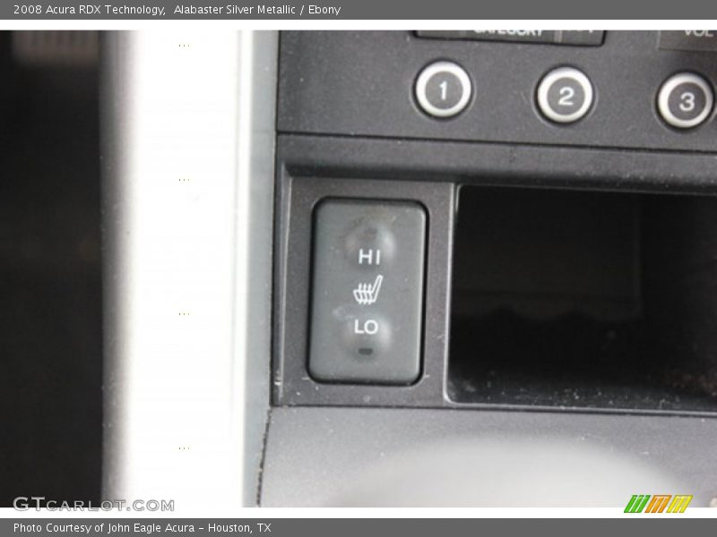 Alabaster Silver Metallic / Ebony 2008 Acura RDX Technology