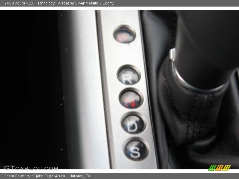 Alabaster Silver Metallic / Ebony 2008 Acura RDX Technology