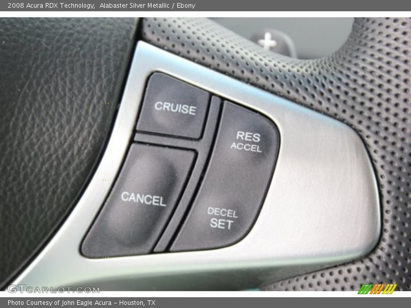Alabaster Silver Metallic / Ebony 2008 Acura RDX Technology