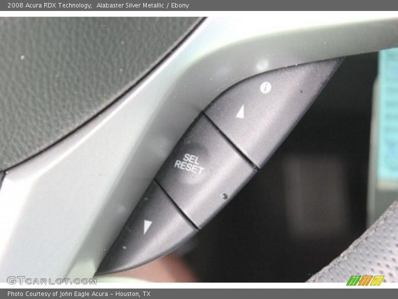 Alabaster Silver Metallic / Ebony 2008 Acura RDX Technology