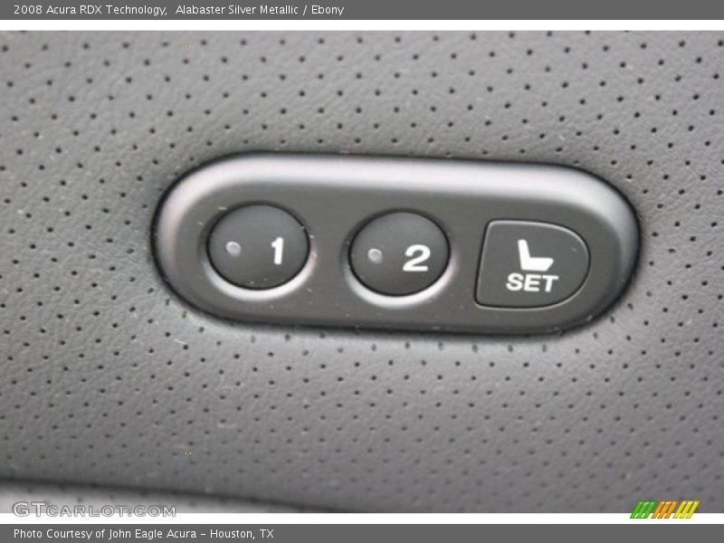 Alabaster Silver Metallic / Ebony 2008 Acura RDX Technology