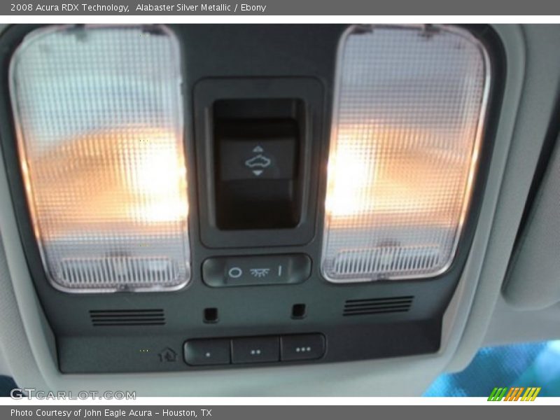 Alabaster Silver Metallic / Ebony 2008 Acura RDX Technology