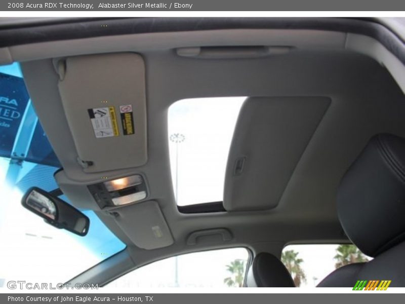Alabaster Silver Metallic / Ebony 2008 Acura RDX Technology