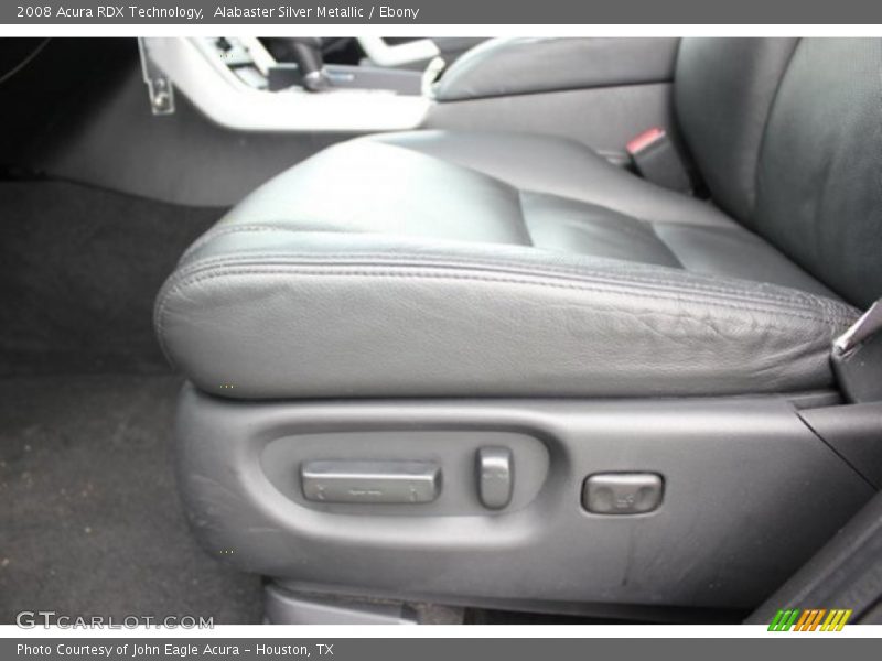 Alabaster Silver Metallic / Ebony 2008 Acura RDX Technology