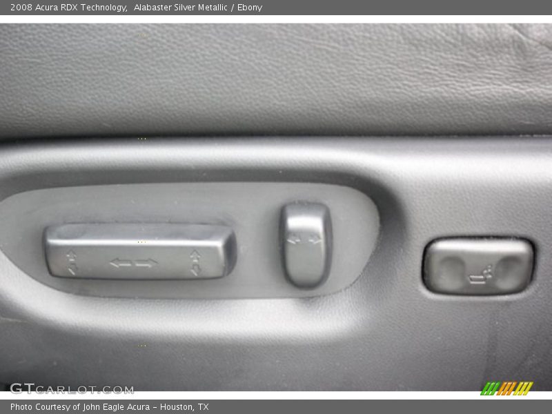 Alabaster Silver Metallic / Ebony 2008 Acura RDX Technology