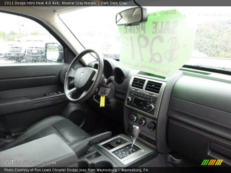 Mineral Gray Metallic / Dark Slate Gray 2011 Dodge Nitro Heat 4.0 4x4