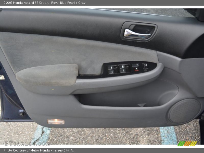 Royal Blue Pearl / Gray 2006 Honda Accord SE Sedan