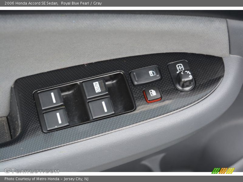 Royal Blue Pearl / Gray 2006 Honda Accord SE Sedan