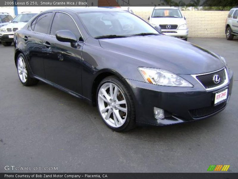 Smoky Granite Mica / Black 2006 Lexus IS 250
