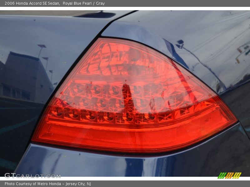 Royal Blue Pearl / Gray 2006 Honda Accord SE Sedan