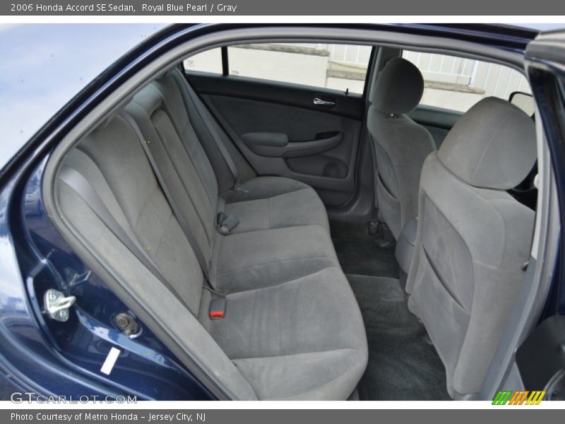 Royal Blue Pearl / Gray 2006 Honda Accord SE Sedan