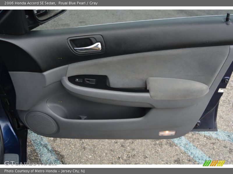 Royal Blue Pearl / Gray 2006 Honda Accord SE Sedan