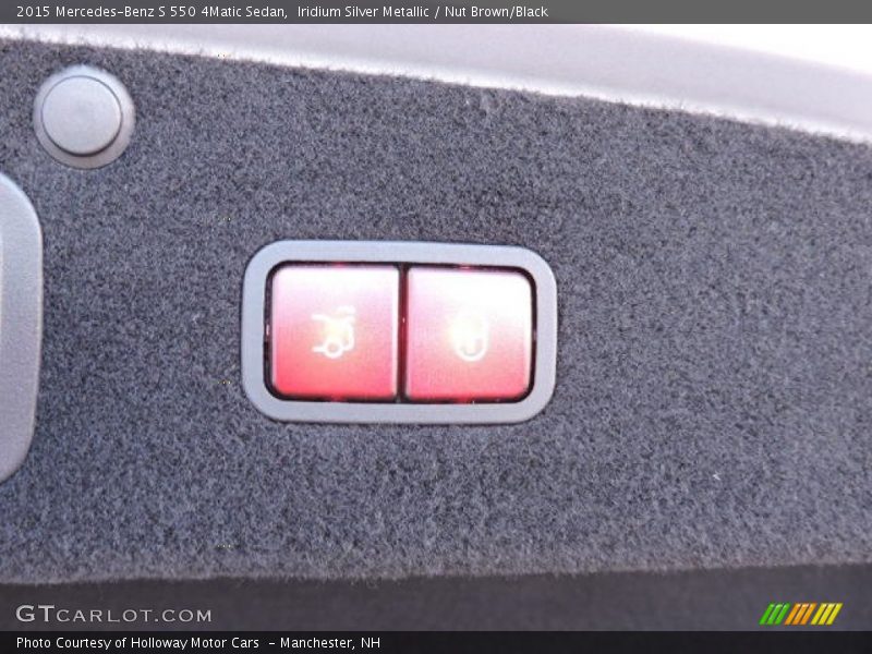 Iridium Silver Metallic / Nut Brown/Black 2015 Mercedes-Benz S 550 4Matic Sedan