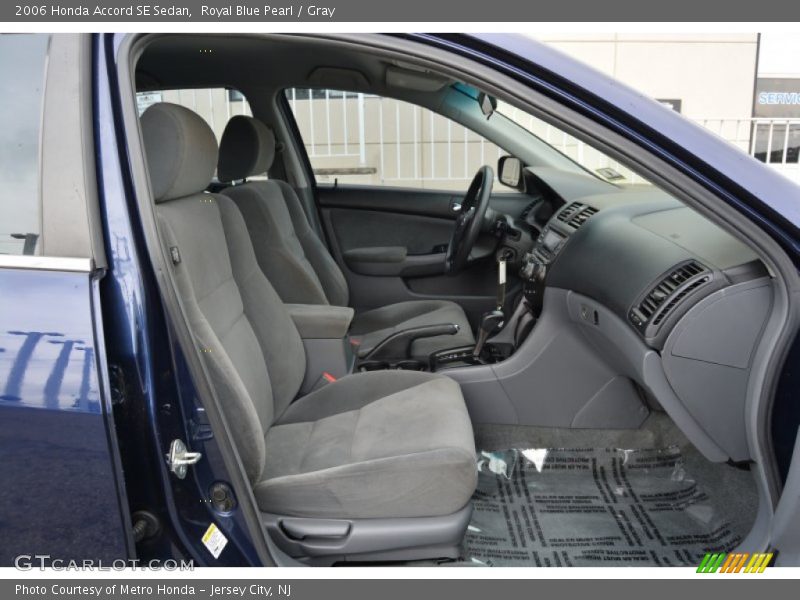 Royal Blue Pearl / Gray 2006 Honda Accord SE Sedan
