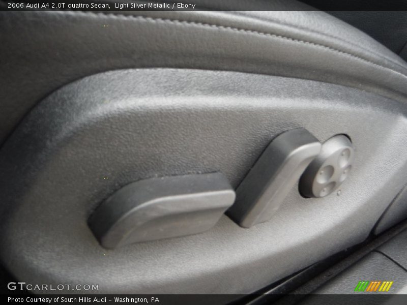 Light Silver Metallic / Ebony 2006 Audi A4 2.0T quattro Sedan