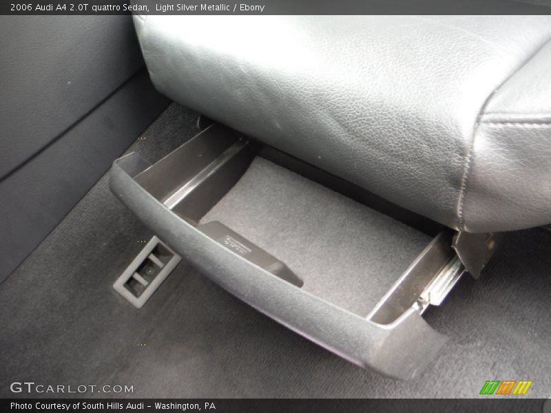 Light Silver Metallic / Ebony 2006 Audi A4 2.0T quattro Sedan