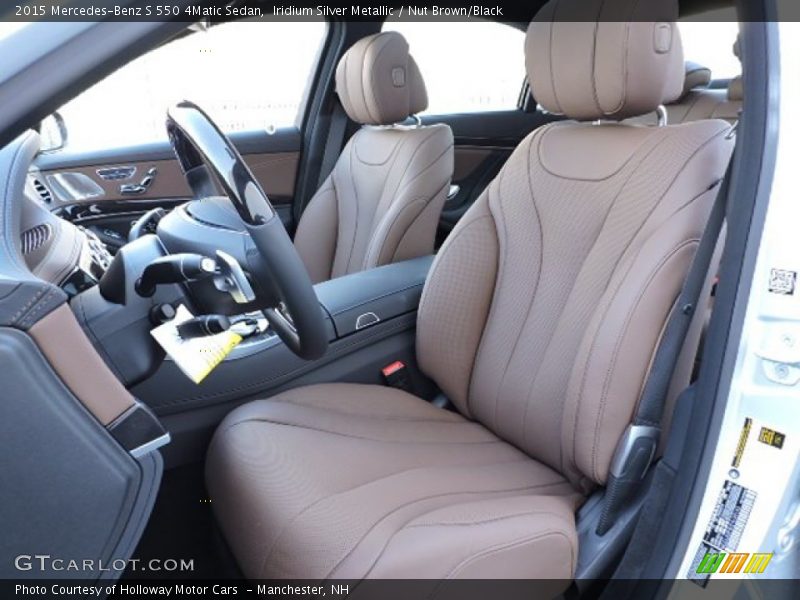  2015 S 550 4Matic Sedan Nut Brown/Black Interior