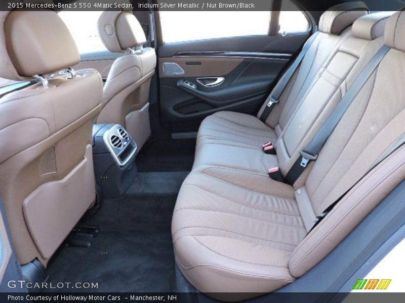 Iridium Silver Metallic / Nut Brown/Black 2015 Mercedes-Benz S 550 4Matic Sedan