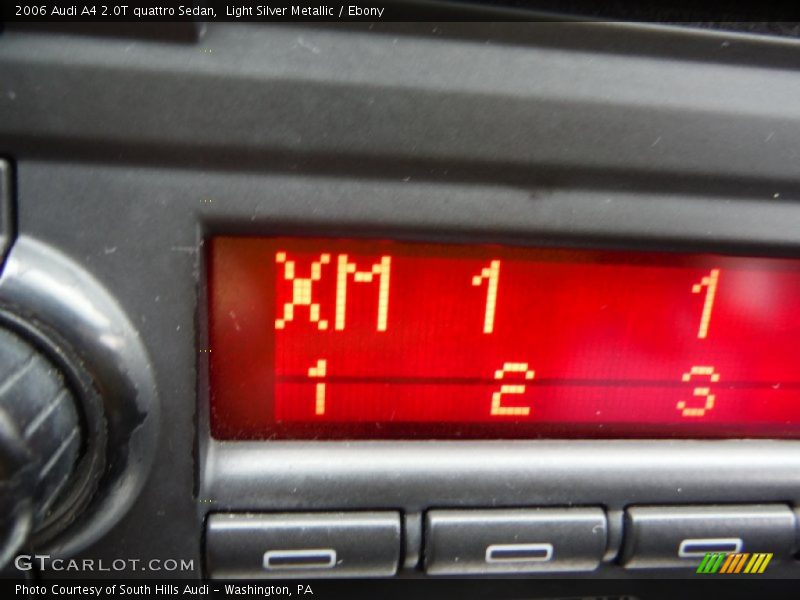 Light Silver Metallic / Ebony 2006 Audi A4 2.0T quattro Sedan