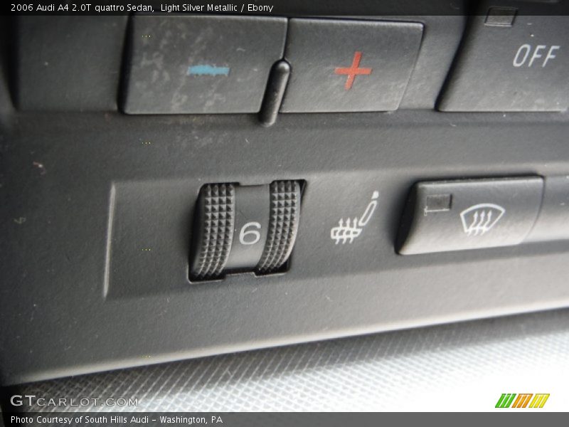 Light Silver Metallic / Ebony 2006 Audi A4 2.0T quattro Sedan