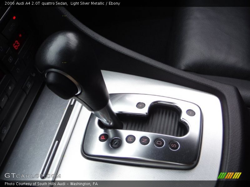 Light Silver Metallic / Ebony 2006 Audi A4 2.0T quattro Sedan