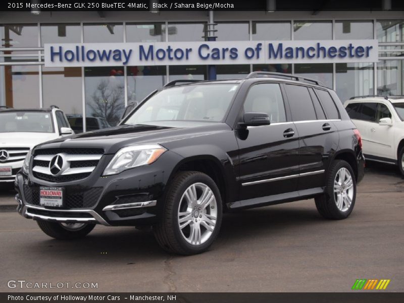 Black / Sahara Beige/Mocha 2015 Mercedes-Benz GLK 250 BlueTEC 4Matic