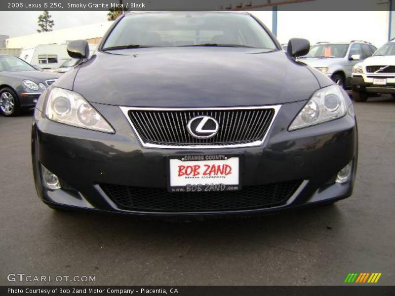 Smoky Granite Mica / Black 2006 Lexus IS 250