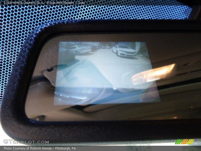 Ocean Mist Metallic / Gray 2008 Honda Odyssey EX-L